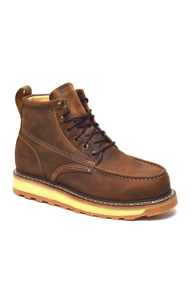 612 BROWN      *SAFETY STEEL TOE