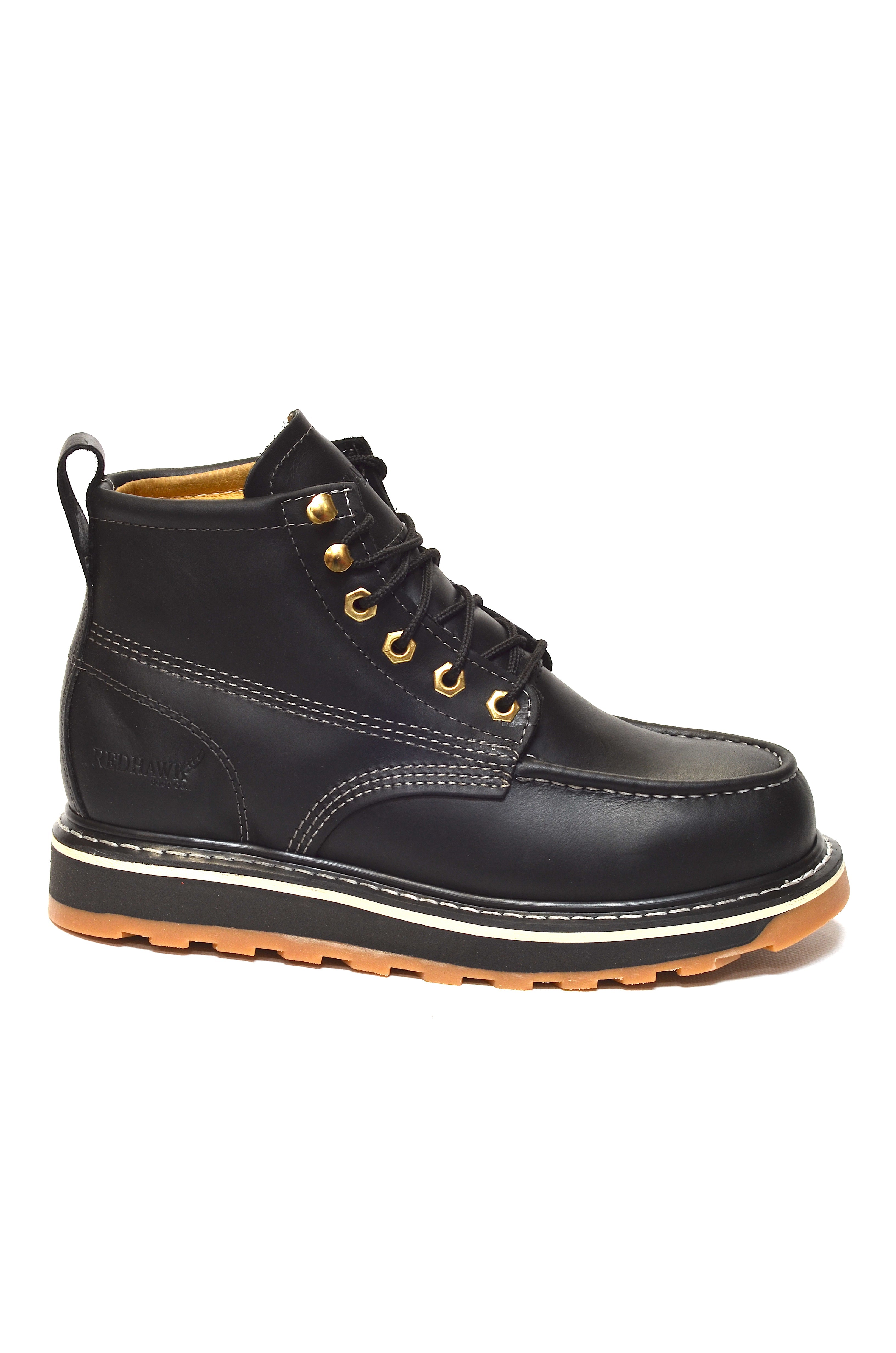 612 BLACK      *SAFETY STEEL TOE